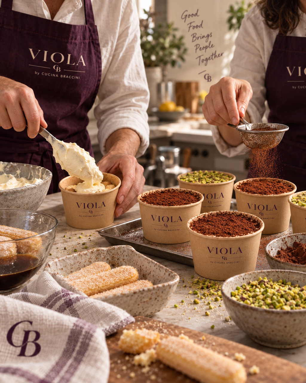 Ambachtelijke VIOLA Tiramisu Classico